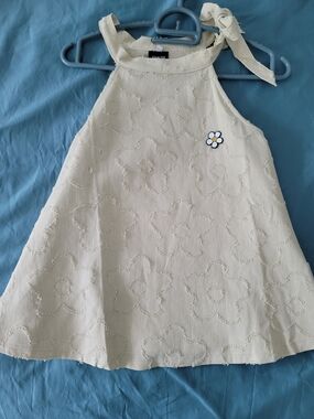 100% Cotton Halter M Floral Pattern NWOT
